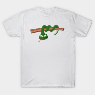 A snake hanging T-Shirt